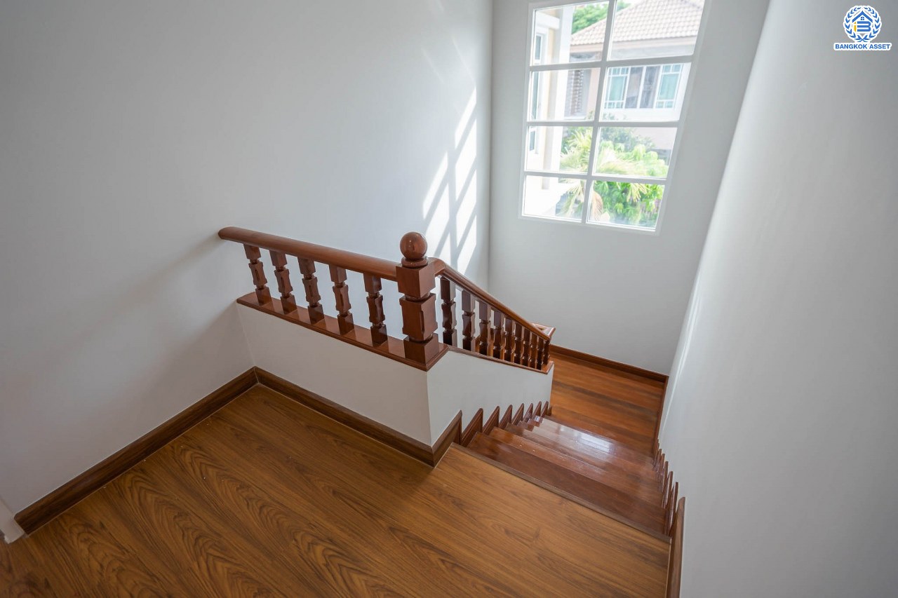 บ้านมือสองตกแต่งใหม่ ทำเลโซนเมือง! หลังมุม ม.ปัญฐิญา1 พระราม5 ตกแต่งดีไซน์ทันสมัย เนื้อที่ 55.5 ตร.ว. หลังใหญ่พร้อมอยู่ ฟังก์ชัน 3 ห้องนอน 3 ห้องน้ำ 2 ที่จอดรถ พร้อมเรือนรับรอง ทำเลศักยภาพ เชื่อมต่อถนนหลายสาย ใกล้รถไฟฟ้า "สถานีแยกติวานนท์"